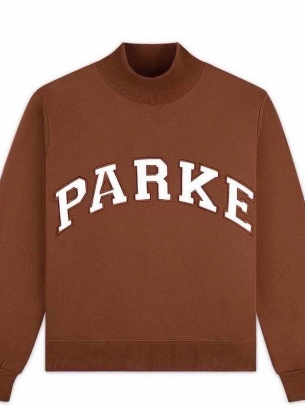 Women's Brown PARKE Crewneck Sweater